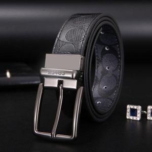 The latest luxury leather belt
